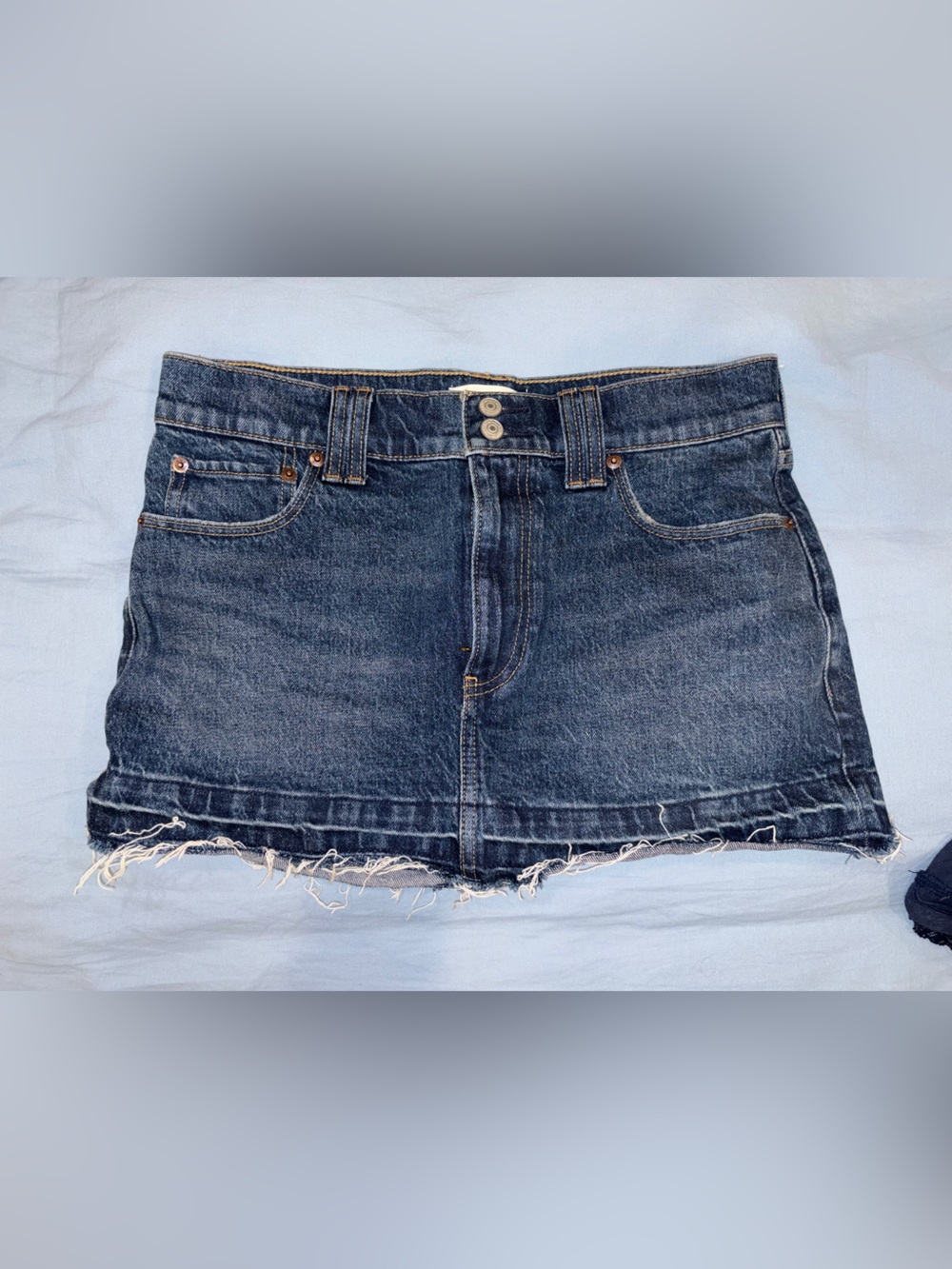 Abercrombie & fitch Mid-rise mini skirt